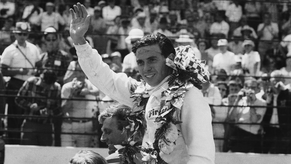 Jim Clark, campeón F1 en el Gran Premio de México de 1963
