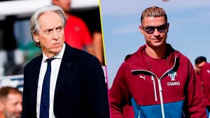 Jorge Jesús volvió a tocar el tema de Cristiano Ronaldo