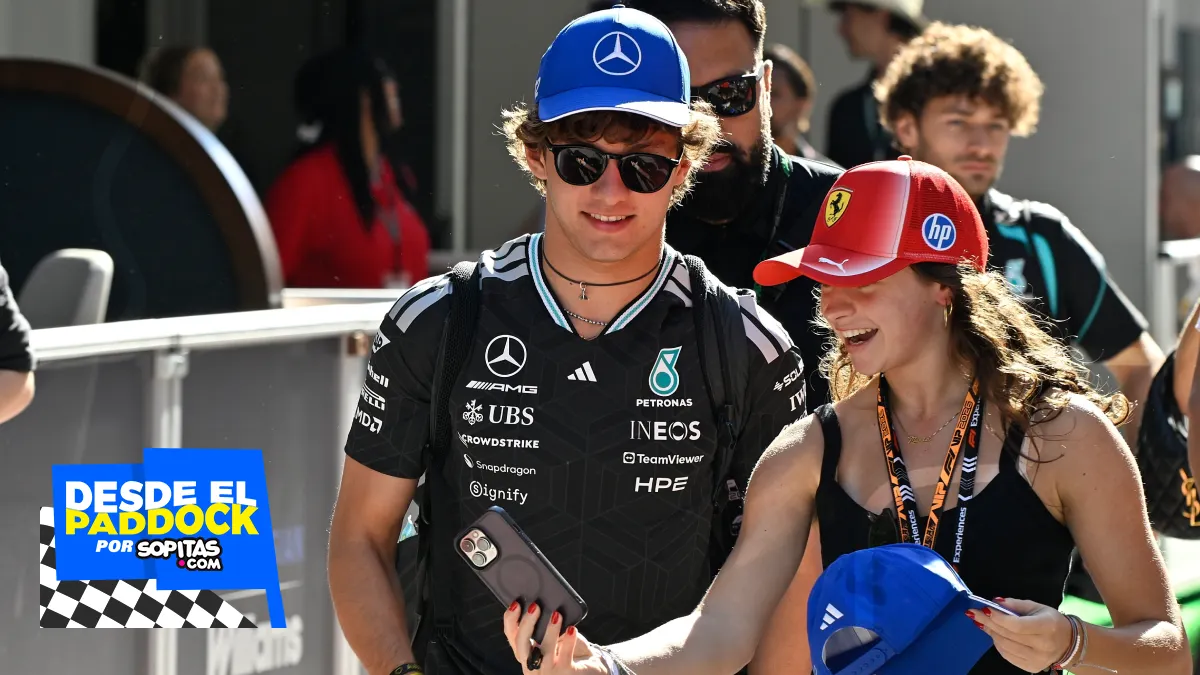 Kimi Antonelli se enfermó al llegar al México GP