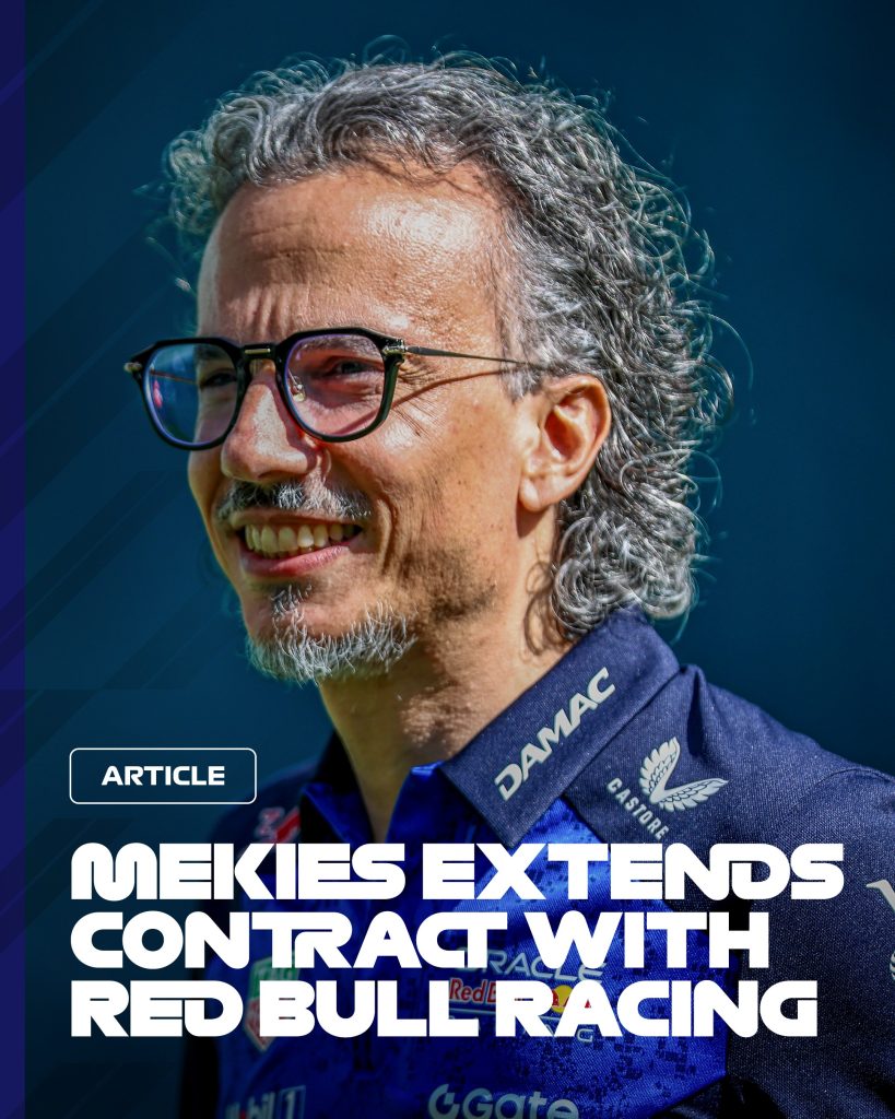 Laurent Mekies será jefe de Red Bull mínimo hasta 2031