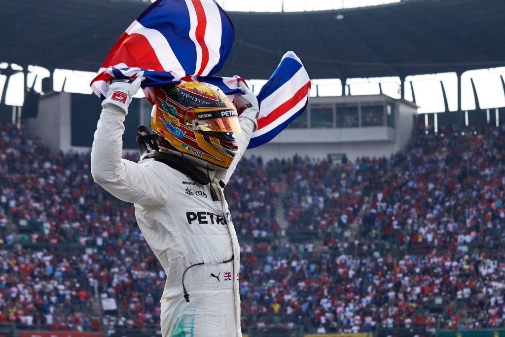 Lewis Hamilton, campeón de F1 en el Gran Premio de México 2017