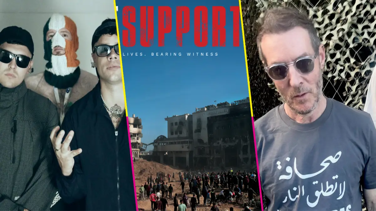 Robert Del Naja y Kneecap participan en soundtrack de 'Life Support'