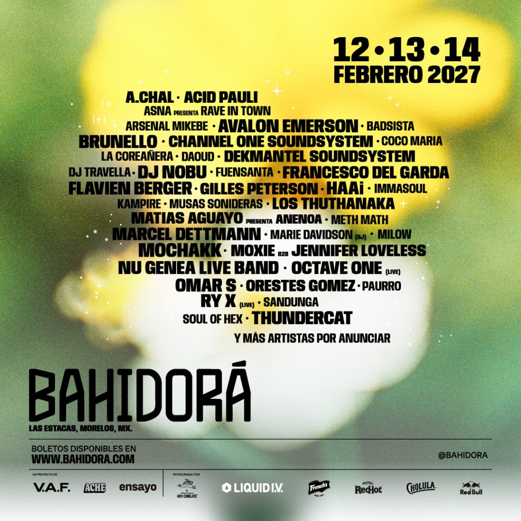 Lineup Bahidorá 2027
