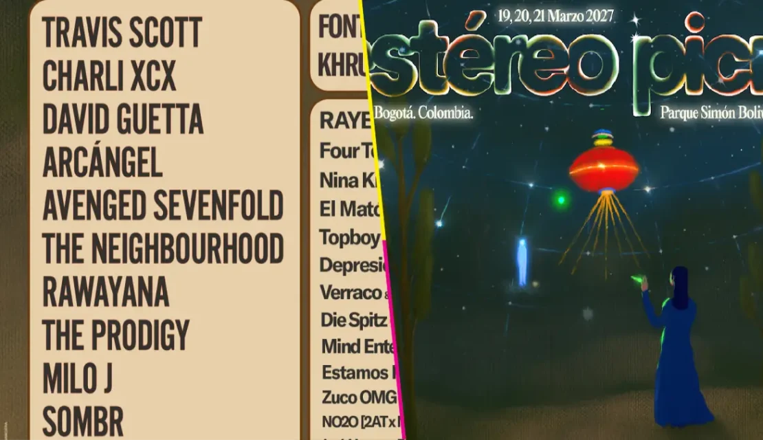 ¡Travis Scott, Fontaines D.C. y más en el lineup del Estéreo Picnic de Colombia!