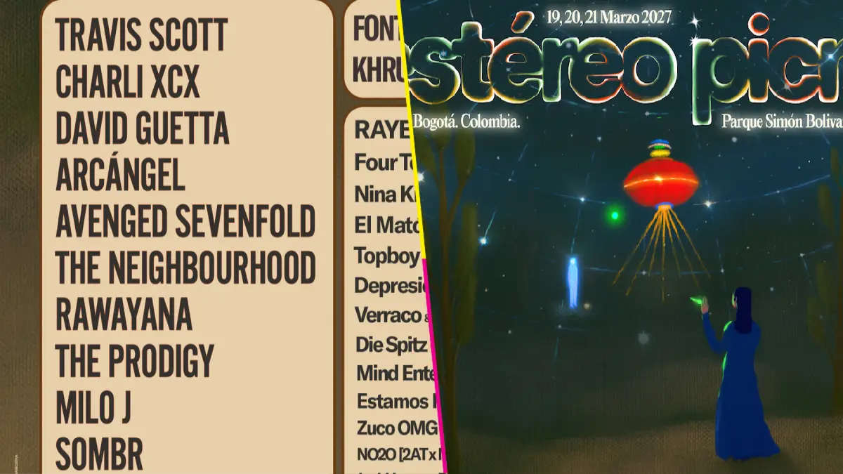 Imagen del Lineup del festival Estéreo Picnic