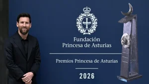 "Mi padre estaba muy ilusionado con este premio Princesa de Asturias": Lionel Messi