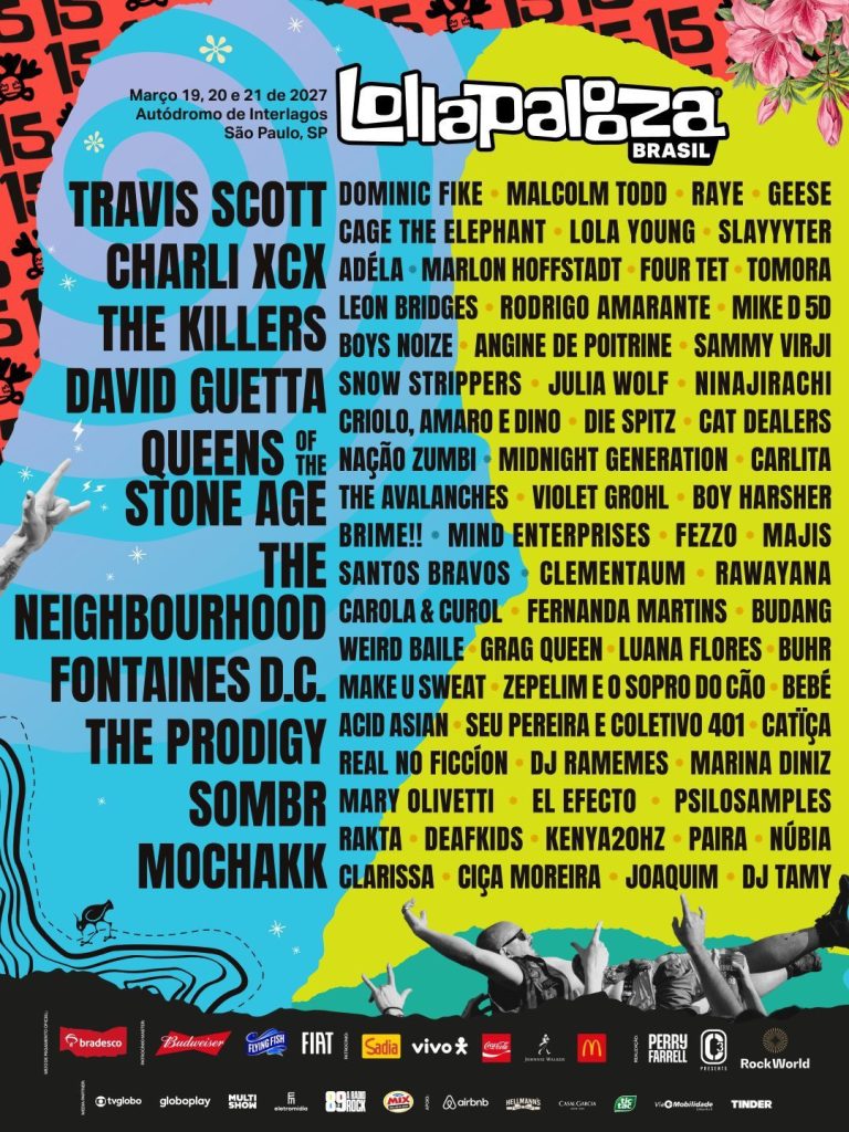 Lineup del Lollapalooza Brasil