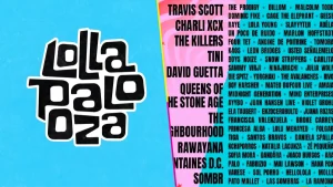 Imagen del uno de los lineup de Lollapalooza en Sudamérica
