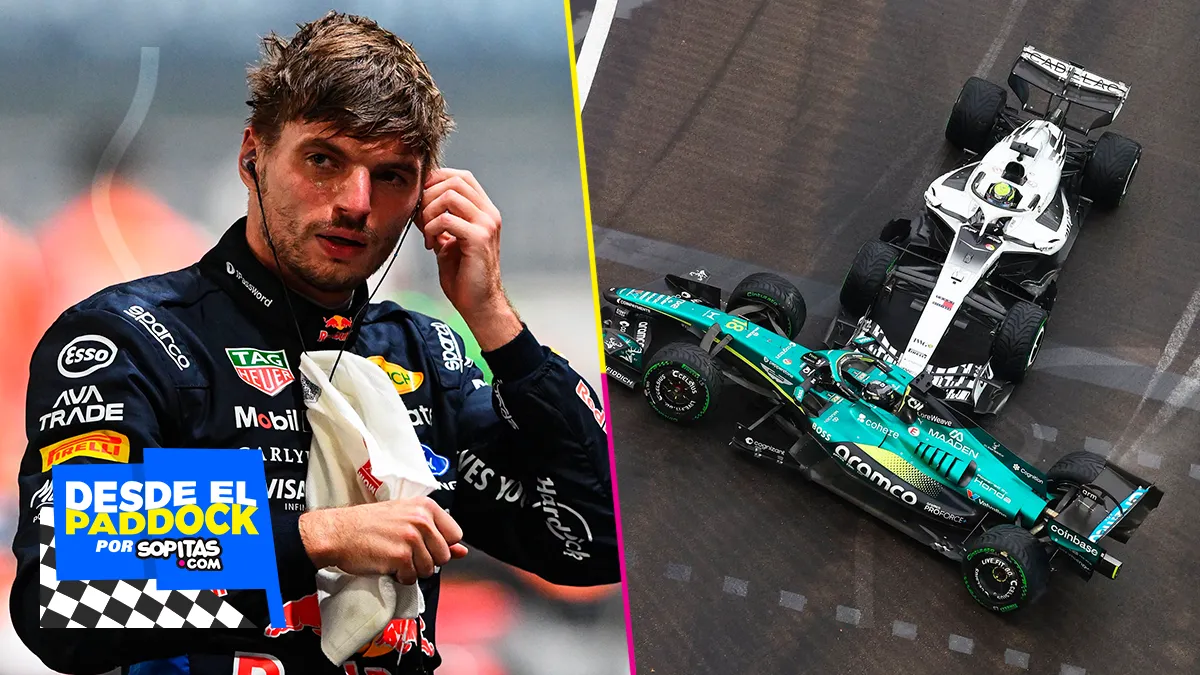 Checo chocó en la última carrera sprint del año