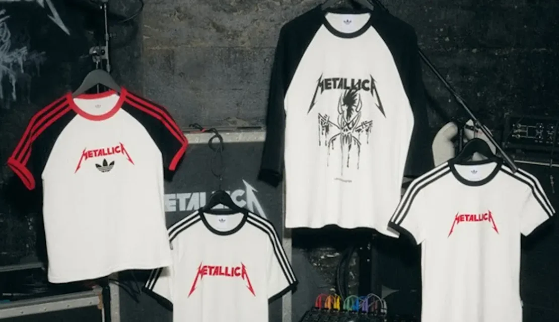 ¡Metallica lanza merch exclusiva con Adidas!