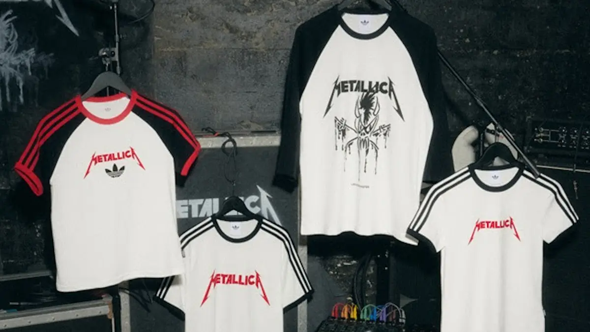 imagen de la colección adidas originals x metallica