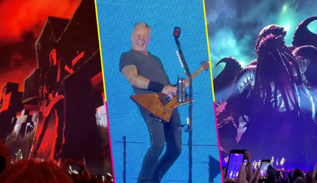 Metallica inicia los shows de Sphere: Visuales de locura, setlist genial y más