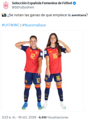 Dónde ver el México vs España del Mundial Femenil Sub-17