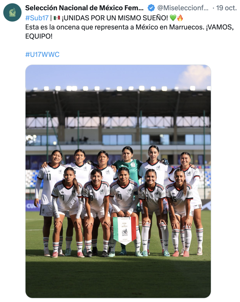 México en el Mundial Femenil Sub-17