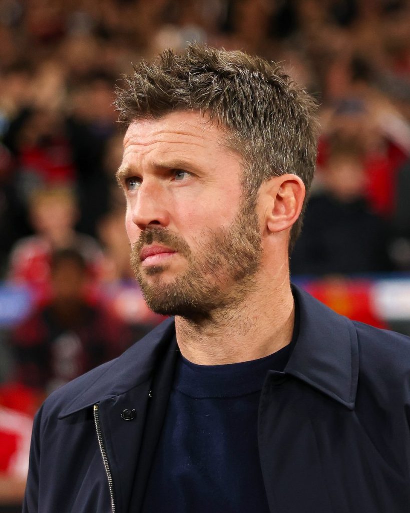 Michael Carrick, entrenador de Manchester United