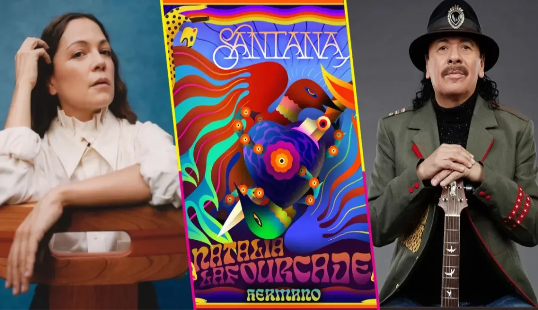 “Hermano”: Escucha la canción de Carlos Santana y Natalia Lafourcade