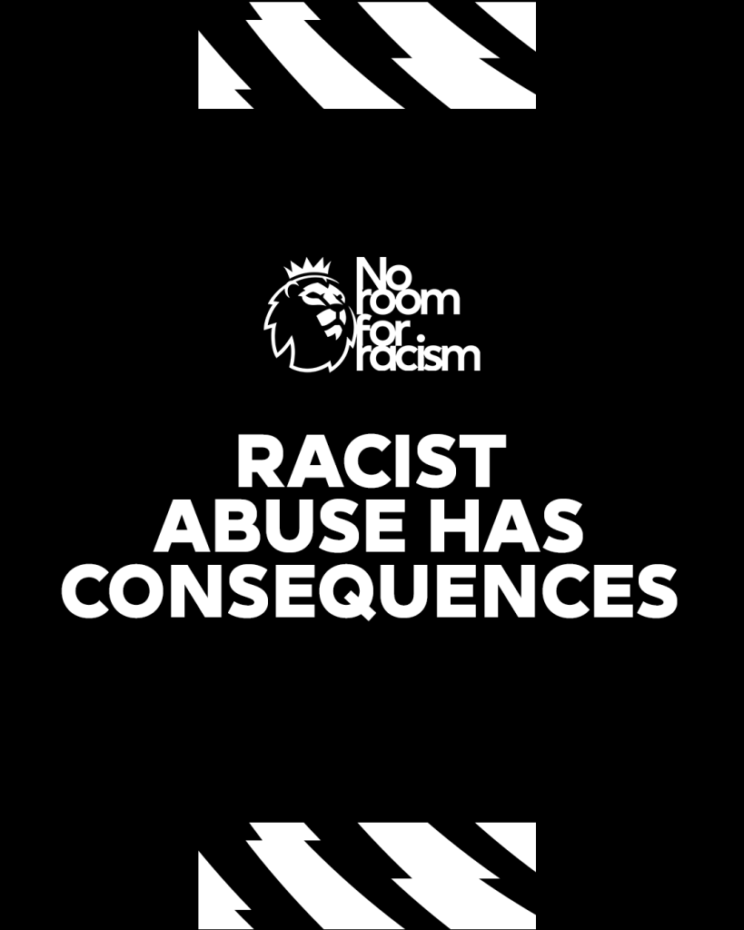 No room for racism, Premier League