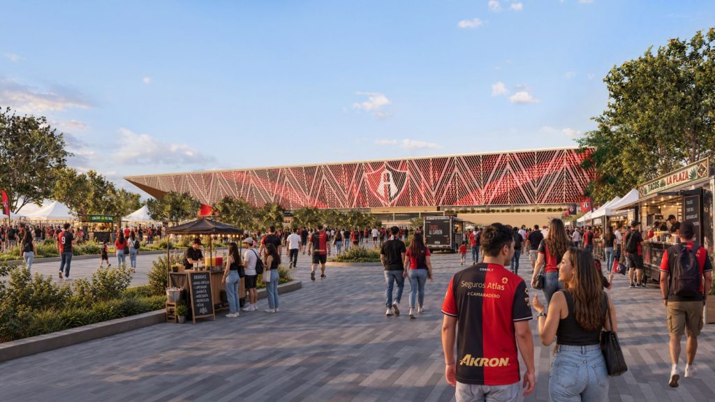 Así será el nuevo estadio del Atlas