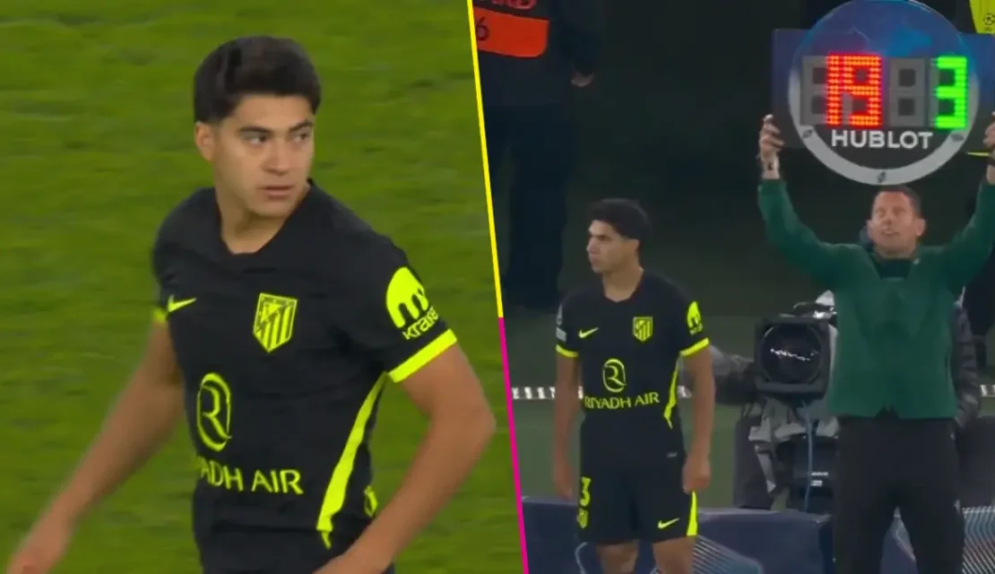 ¡México presente! Obed Vargas debuta en la Champions League con el Atlético de Madrid