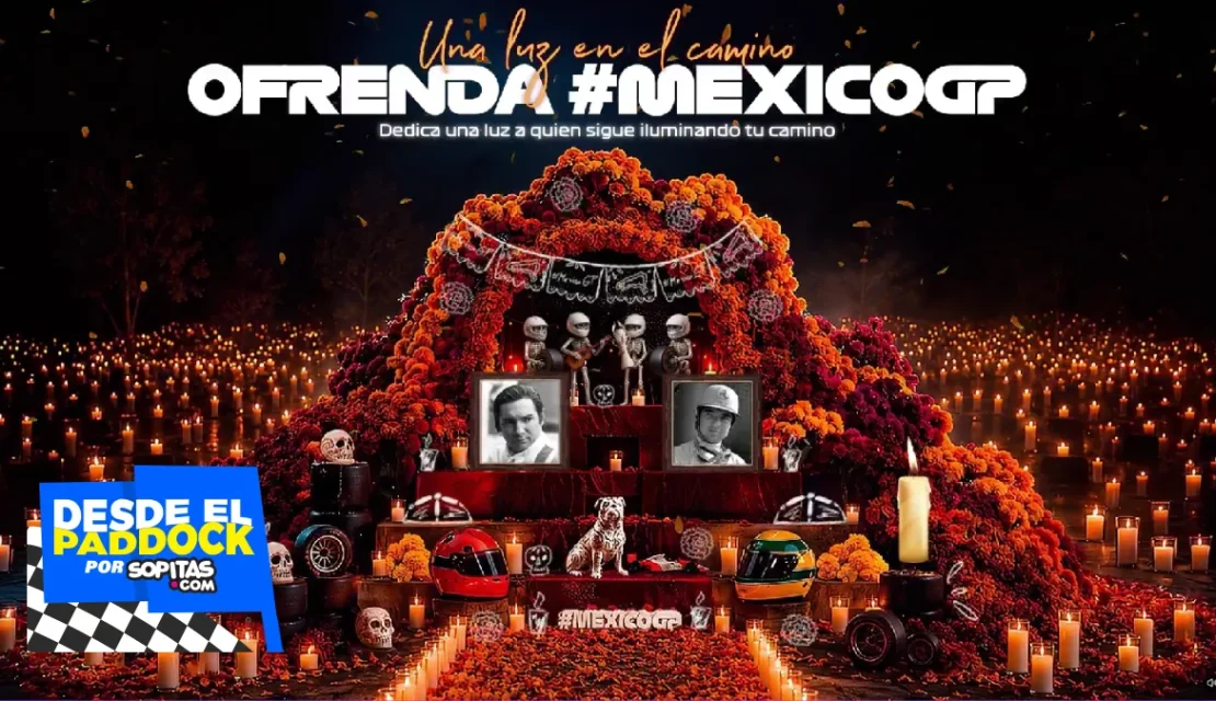 Qué bello: El GP de México tendrá ofrenda por Día de Muertos y puedes recordar a personas o mascotas