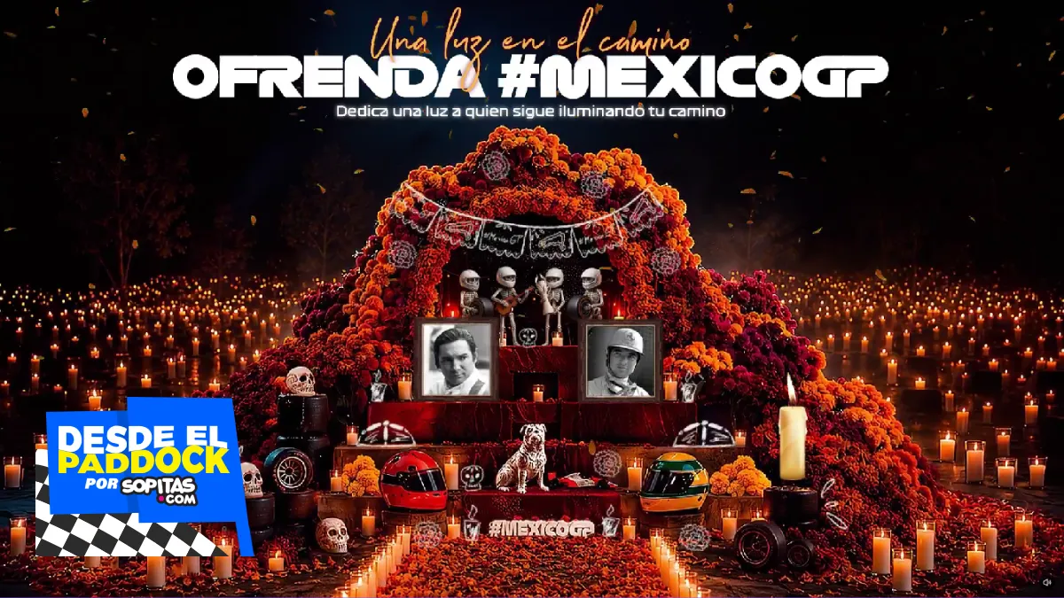 El GP de México tendrá ofrenda por Día de Muertos y puedes recordar a personas o mascotas
