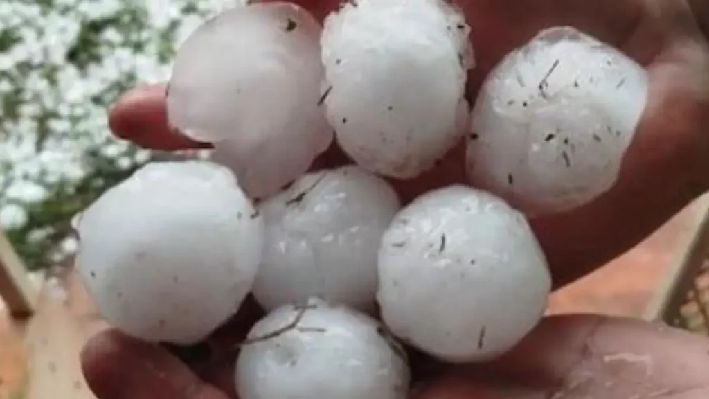 Paraguay se lleva tremenda granizada: piedras de hielo del tamaño de pelotas golpean Asunción