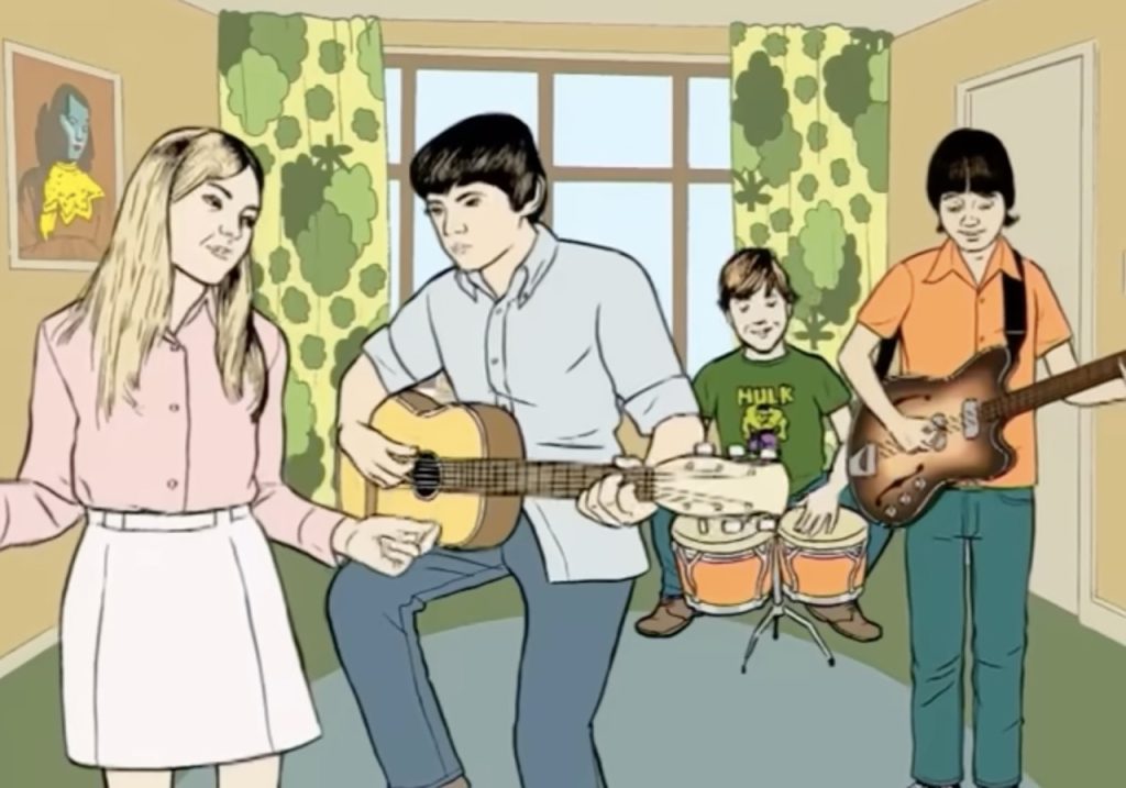 video de young folks de peter bjorn and john