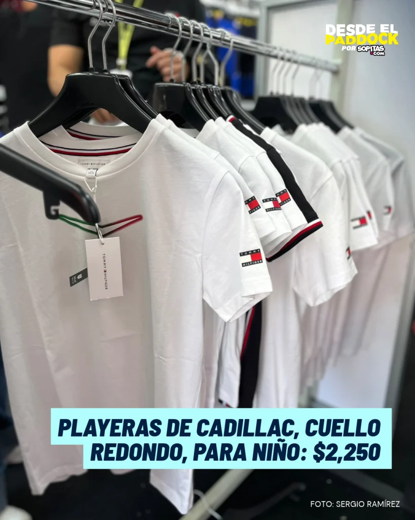 Playeras de Checo Pérez para niño