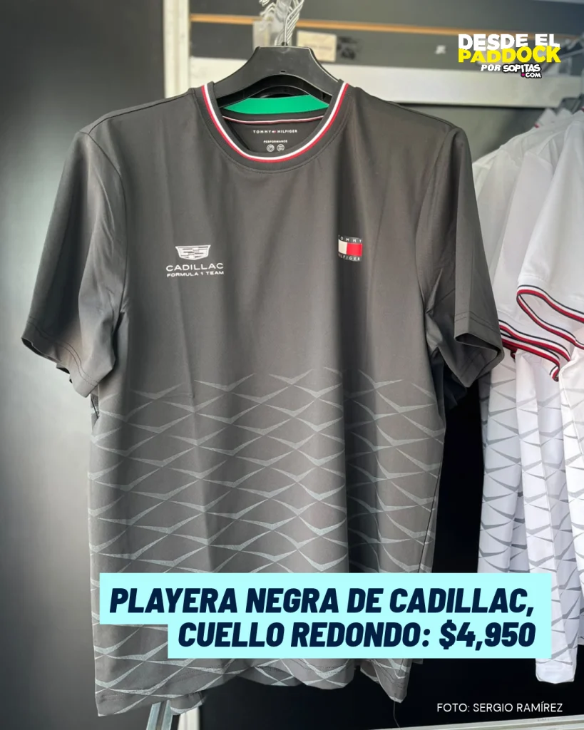 Playera de Checo Pérez Cadillac