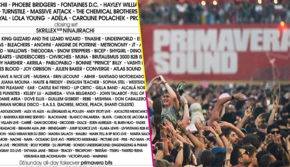 Primavera Sound 2027: Checa el lineup, fechas, cómo comprar boletos y más