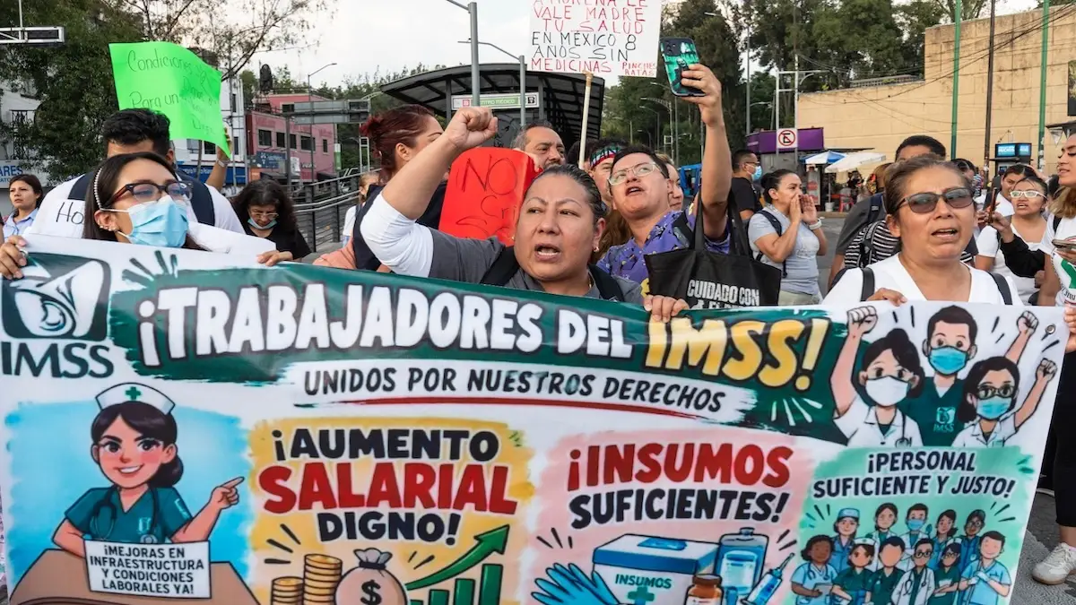 Marchas, plantones y movilizaciones de sindicatos en CDMX el 13 de octubre