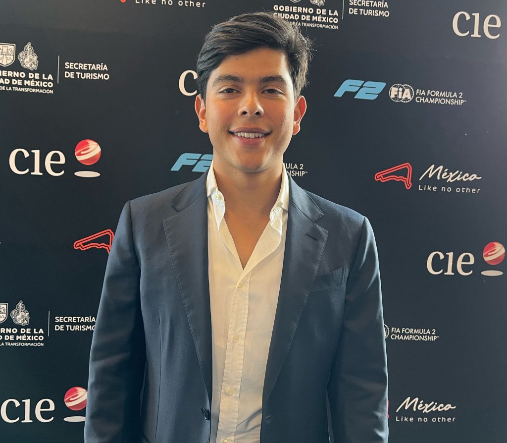 Rafa Villagómez, piloto mexicano de Fórmula 2