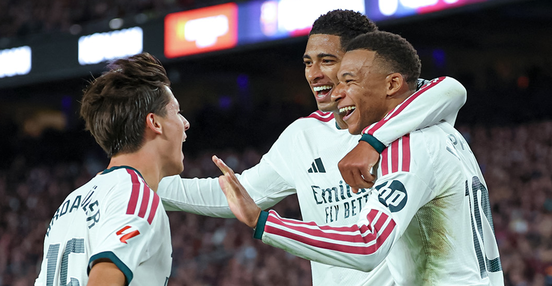 Mbappé hizo los goles del Real Madrid