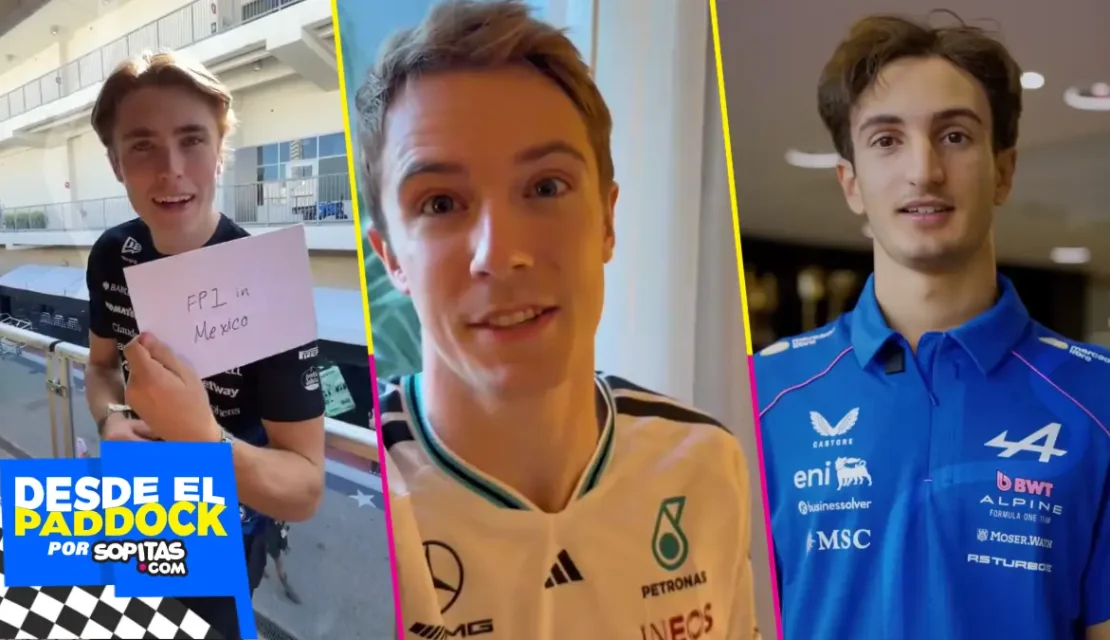 Rookies que veremos en el Gran Premio de México 2026