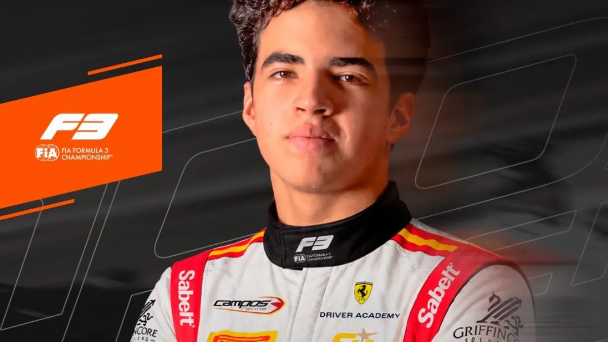 Salim Hanna, el piloto colombiano que se une a Ferrari en F3