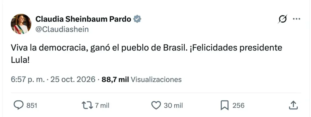 Histórica remontada: Lula da Silva gana las elecciones en Brasil