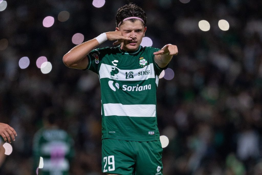 Tahiel Jiménez, delantero de Santos Laguna