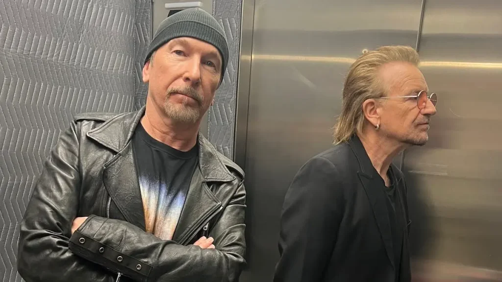The Edge y Bono