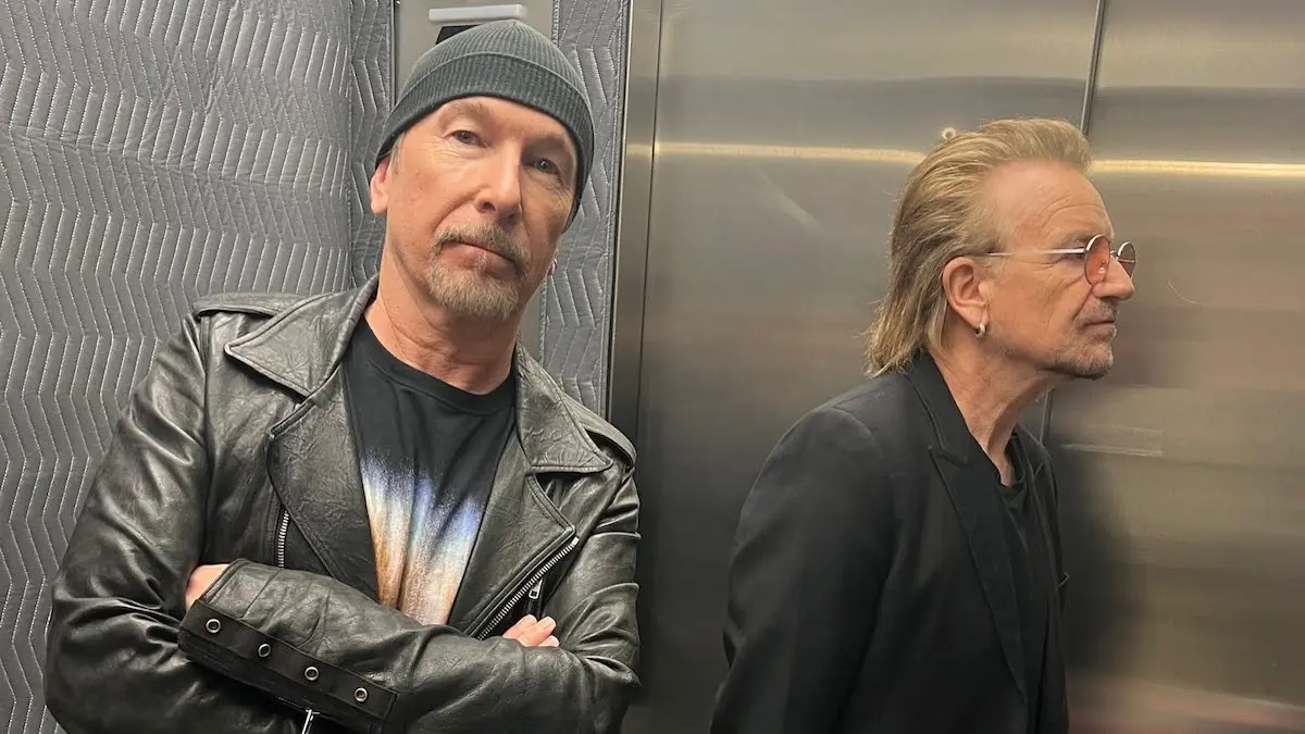 The Edge y Bono