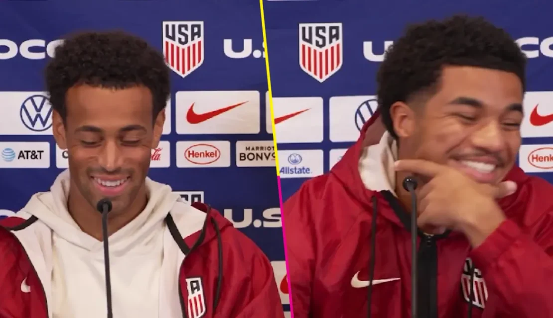 No fue burla: Explican por qué Tyler Adams y Malik Tillman se rieron al hablar de Gil Mora
