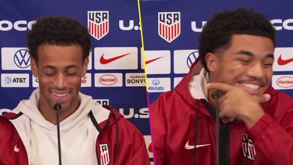 No fue burla: Explican por qué Tyler Adams y Malik Tillman se rieron al hablar de Gil Mora