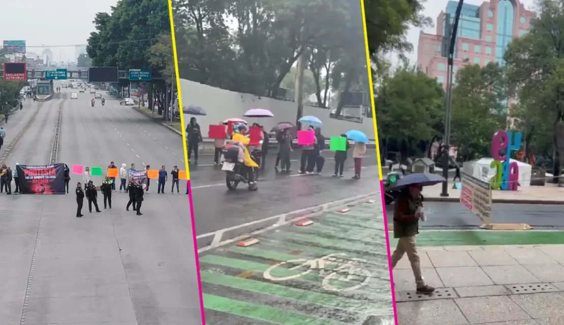 ¿Qué está pasando con los trabajadores del IMSS? Estas son las razones de sus manifestaciones en CDMX