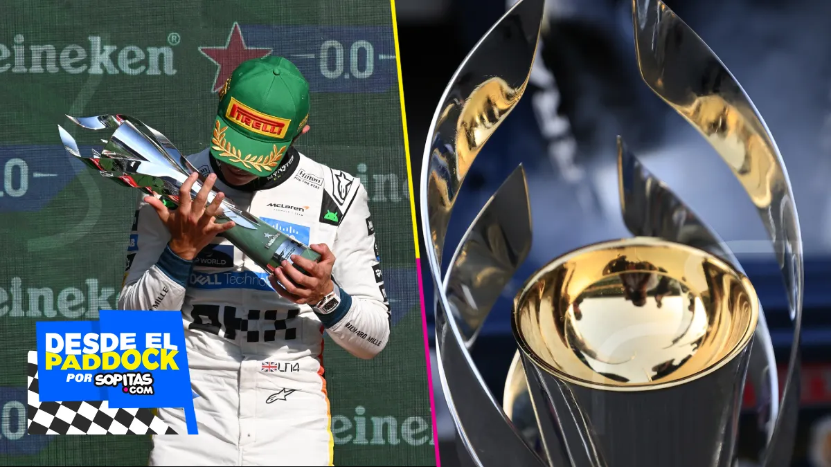 Los detalles del trofeo para el ganador del México GP 2026