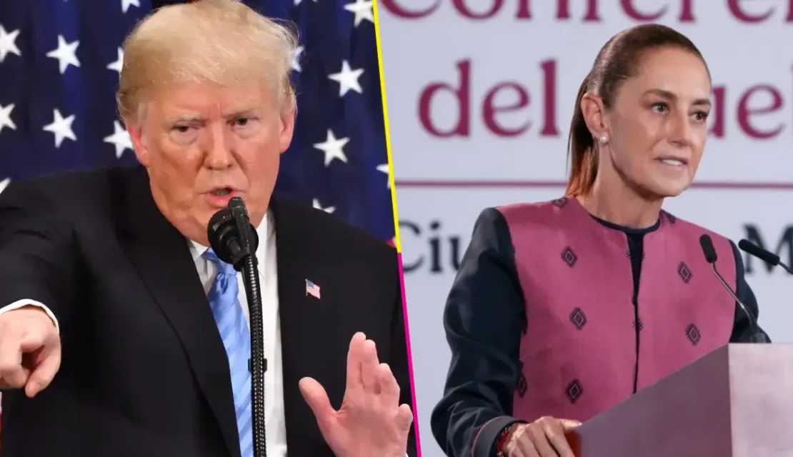 “Y se lo dije a Shienbaum”: Trump vuelve a decir que México es controlado por los cárteles