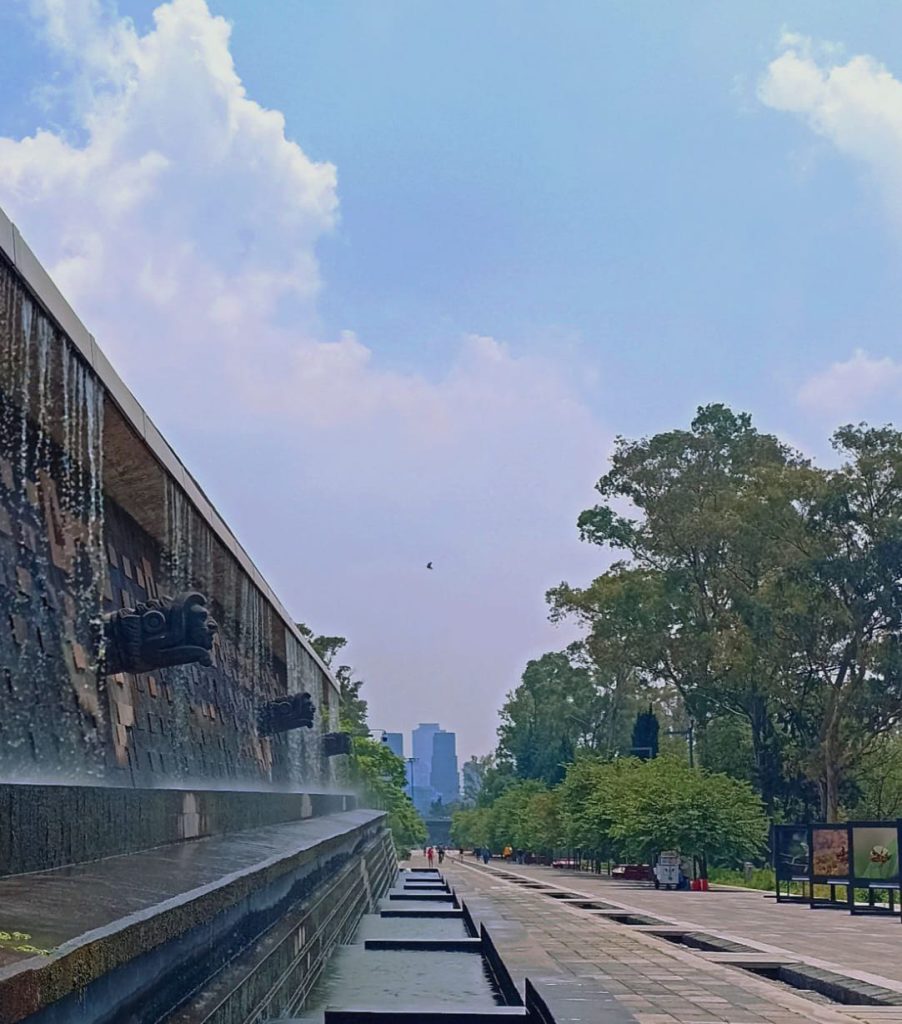 Velas led en el lago de Chapultepec
