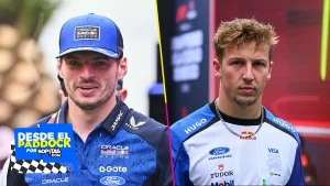 Sancionan a Verstappen y Lawson por choque en el México GP