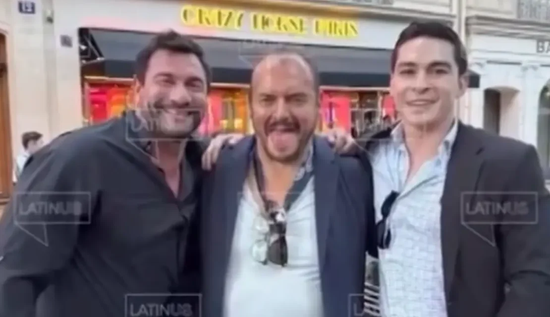 “París a tus pies, chamaquito”: Video muestra al contratista del INE paseando con uno de los hijos de Taddei en Francia